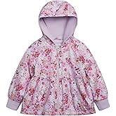 OSHKOSH B'GOSH girls Midweight Water-resistant Hooded Peplum Jacket