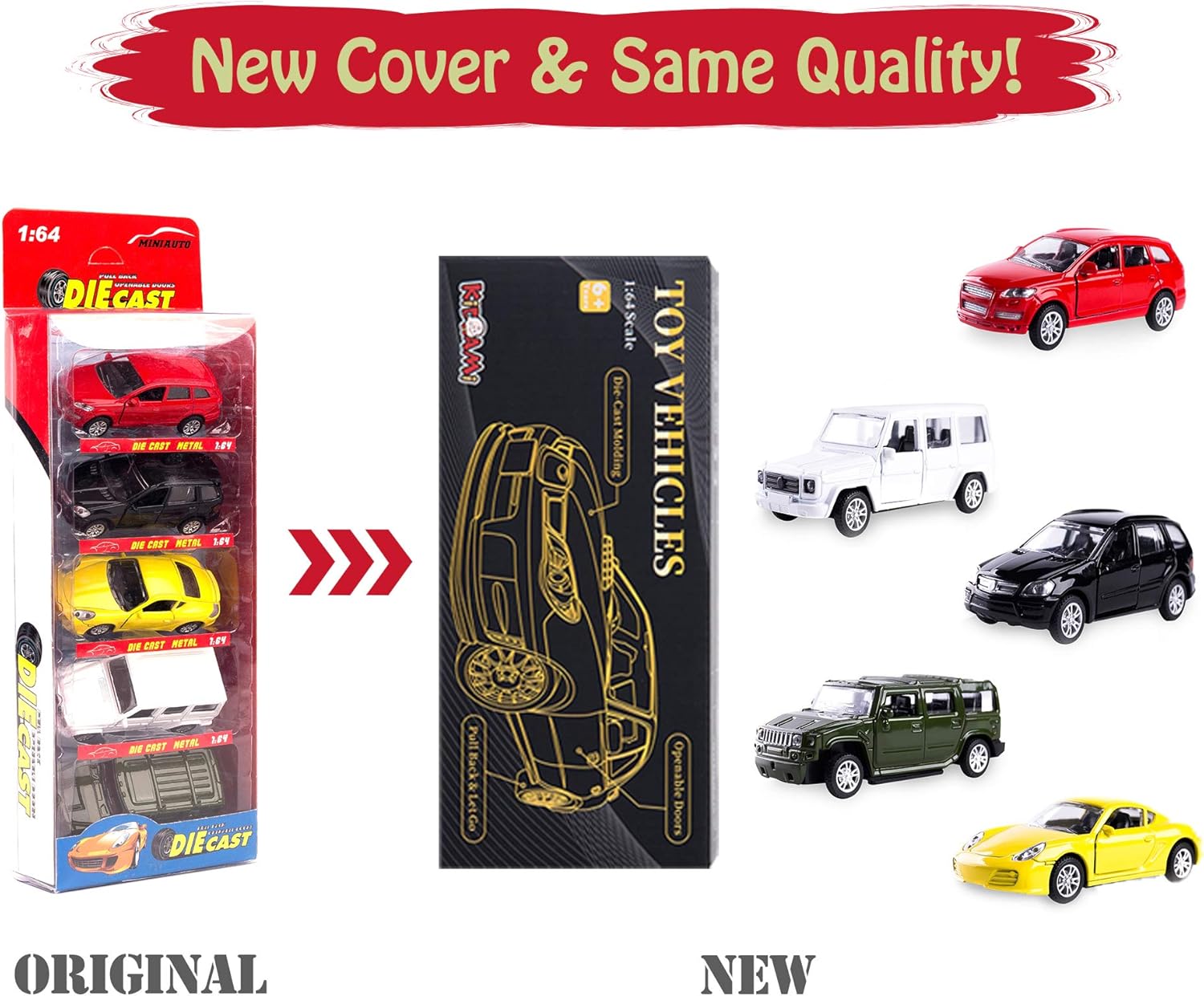 toy cars with doors that open up