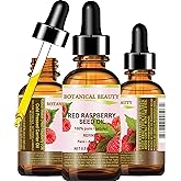 Red Raspberry Seed Oil. 100% Pure/Natural/Undiluted/Refined Cold Pressed Carrier Oil. 0.5 Fl.oz.-15 ml. For Skin, Hair, Lip And Nail Care. by Botanical Beauty.