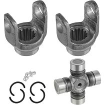 Caltric Front Drive Shaft Yoke With U-Joint - Compatible With Yamaha Big Bear 400, Grizzly, Kodiak ATVs - View #8
