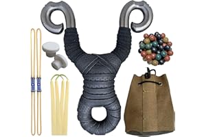 Stawoo Slingshots for Hunting,Stainless Steel Sling Shot for Shooting,Professional Tactical Metal Slingshot, Sling Shot Used for Driving Away Pigeons, Squirrels,Instead of Wrist Rocket.