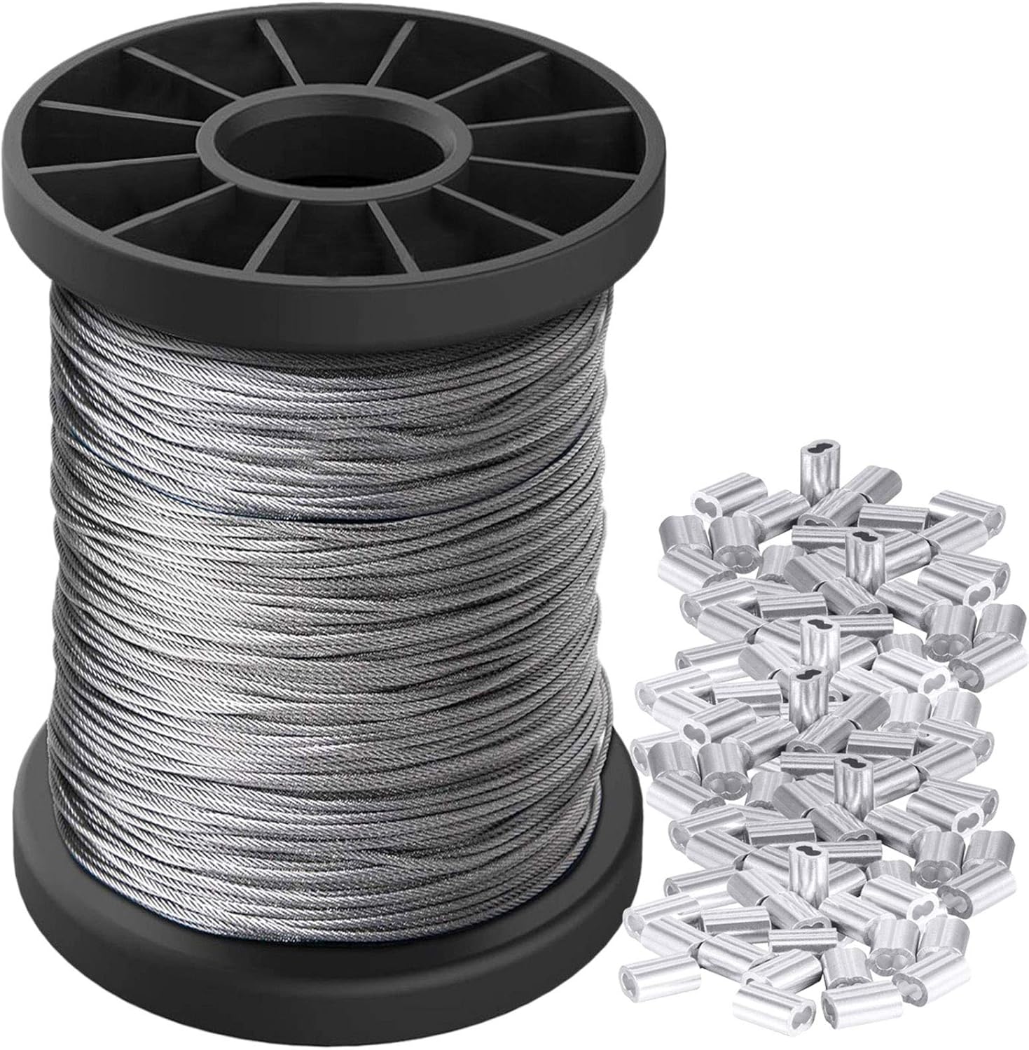 Picture Hanging Wire 1.5mm Up to 150lbs, 100Feet(30.5M) Stainless Steel