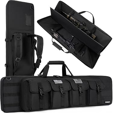 38" Tactical Soft Gun Case – Padded Assault Rifle Bag For Storage & Range
