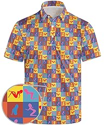 Funny Golf Shirts for Men Crazy Funny Golf Polo