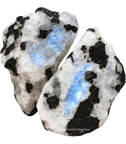 thumbnail image 2 of AAA+ Grade Rainbow Moonstone Palm Stone – Natural Tumbled Crystal, India, Bulk Wholesale 2 of 6