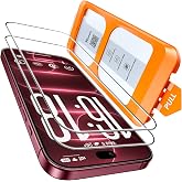 TOCOL for iPhone 18 Pro Max Screen Protector, Easy Installation | Bubble-Free, 9H+ Tempered Glass, 8FT Military Grade Shatterproof, Anti-Scratch, Case Friendly HD Clear 6.9" 2 Pack