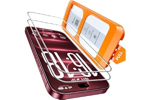 TOCOL for iPhone 18 Pro Max Screen Protector, Easy Installation | Bubble-Free, 9H+ Tempered Glass, Military Grade Shatterproo