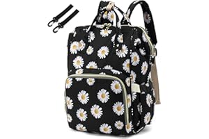 Diaper Bag Backpack for Baby Girls, Yusudan Mom Waterproof Large Nappy Bags for Women