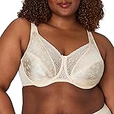 Hanes Women's Underwire Bra, Secrets Plus-Size Bras Available, Full-Coverage, Supportive, 4422