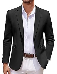COOFANDY Men's Casual Knit Blazer Suit Jacket