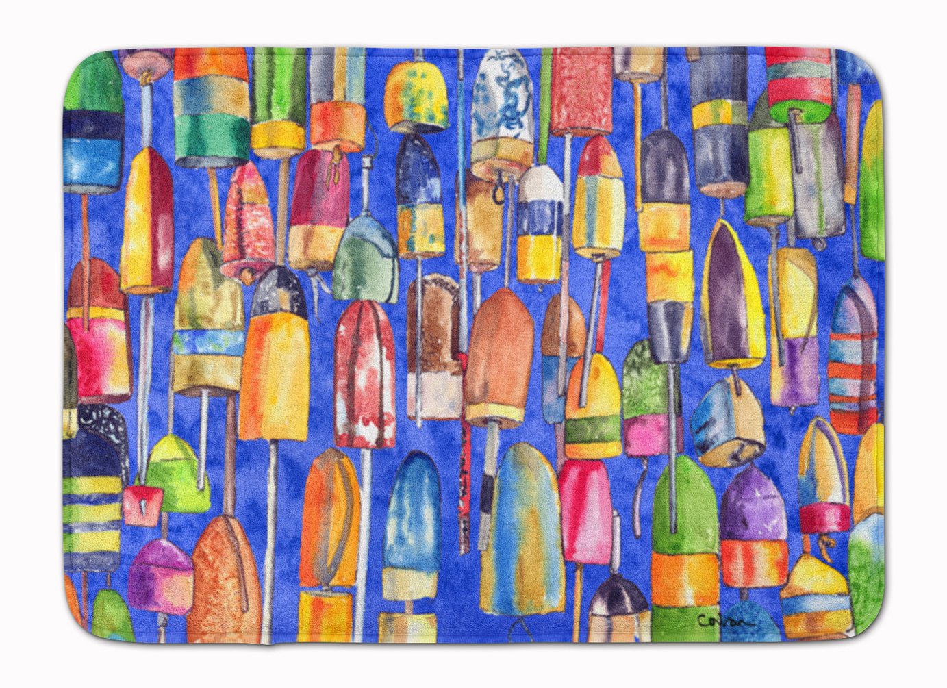 Caroline's Treasures Lobster Bouys Floor Mat, Multicolor, 19 inches x 27 inches