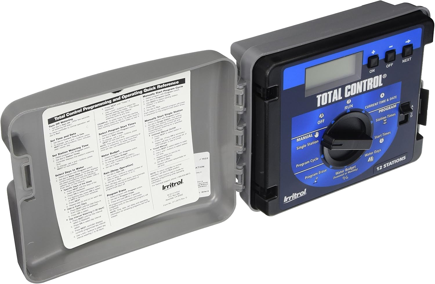 Irritrol Total Control 12 Station Manual