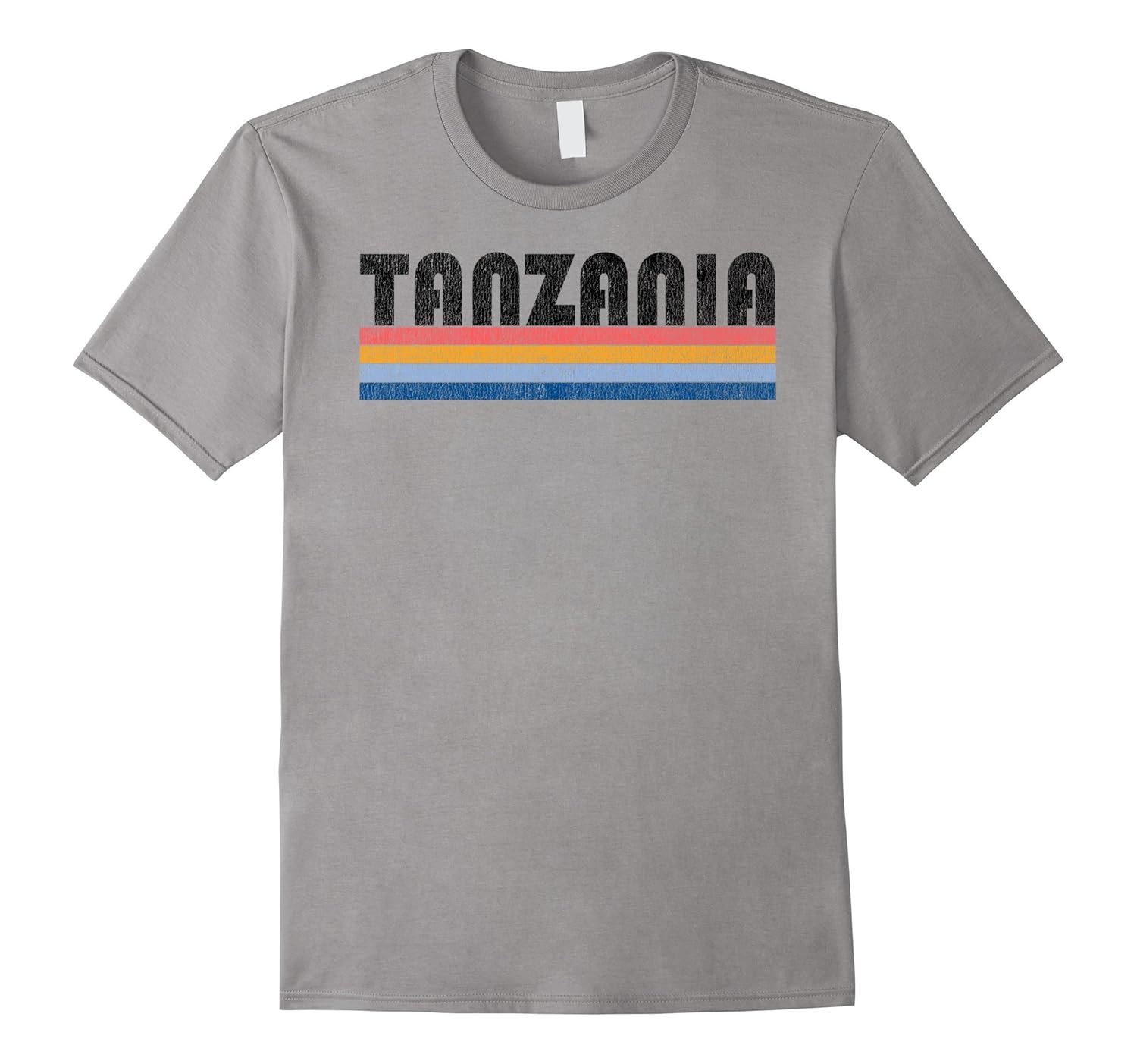 Vintage 1980s Style Tanzania T Shirt-ANZ