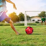 SourceDIY Soccer Shoot PVC Football for Kids Deflated Lightweight Yellow Party view 5