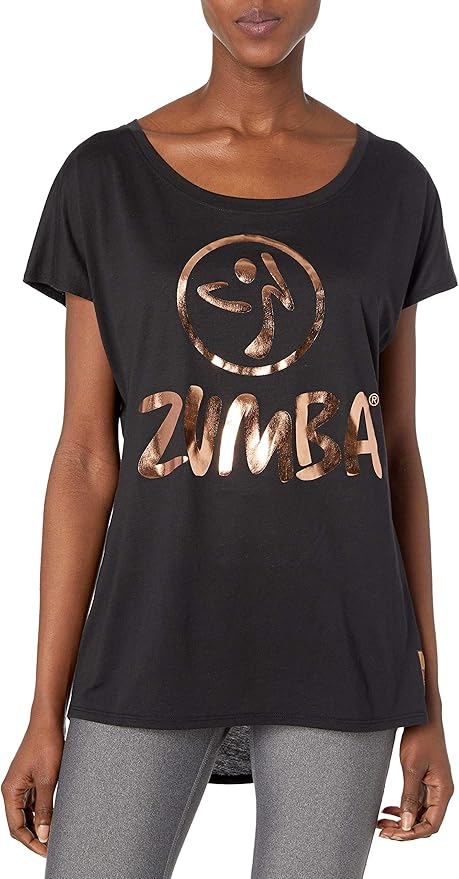 Amazon.com: Zumba Women's Graphic Design Athletic Shirt Workout Tops