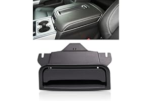 Kerman Center Console Armrest Latch Fit for 2014-2018 Chevrolet GMC Lid Latch Handle Replaces OEM Part GM 22792217, Black