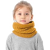 EPEIUS Kids Winter Scarf,Polar Fleece Neck Warmer for Boys & Girls,Soft Thermal Infinity Scarf for Cold Weather Outdoor