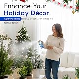 Quebec Artificial Snow Spray 100ml Snow Scene Decor Window Tree Glass view 6