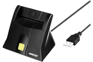 Saicoo CAC Reader DOD Military USB Common Access CAC Smart Card Reader - Compatible with Mac OS, Win (Don't Support VA PIV Card)