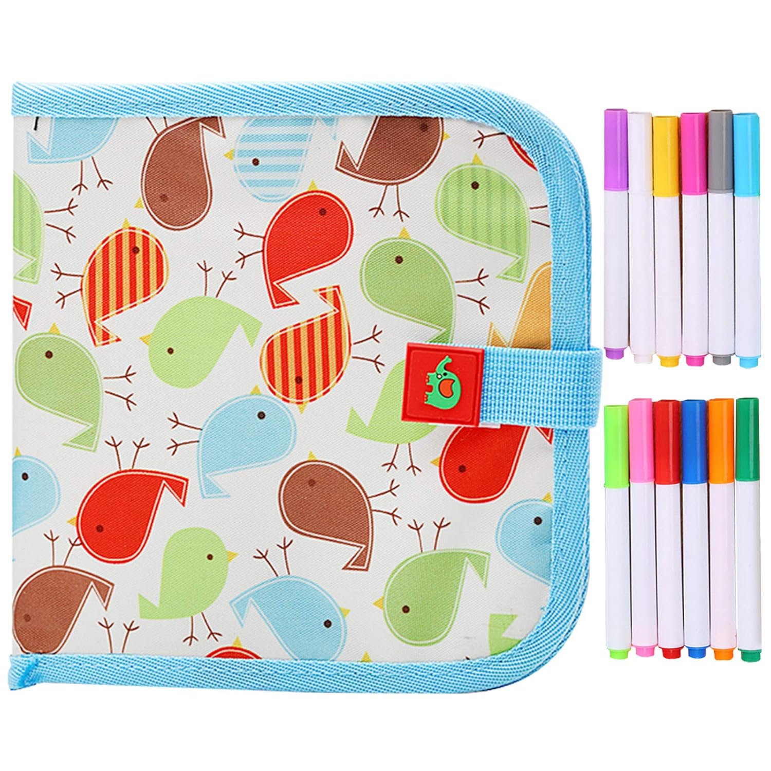 14 Pages Portable Erasable Drawing Pad Reusable Sketchpad Painting Book