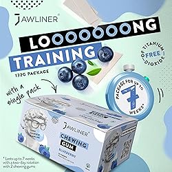JAWLINER Hard chewing Gum, Jawline gum - Sugar Free