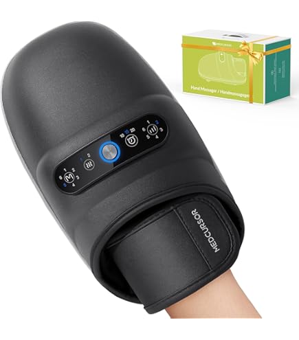 trakk knee massager with heat vibration TRAKK Hot & Cold Knee Multi-Purpose Brace Massager with Soothing Heat, Cold  Pack, and Vibration Massage Modes main image 0