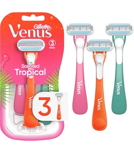 Amazon.com: GILL VENUS RAZOR OCEANA DISPBL 3 : Belleza y Cuidado