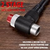 GEWAGE High Pressure Shock Pump 300 PSI 2-in-1 Fork Pump for MTB/Tyre view 6