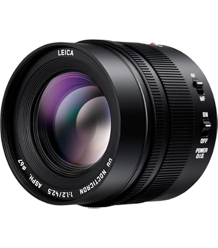 Amazon.com : Panasonic LUMIX G LEICA DG NOCTICRON LENS, 42.5MM, F1