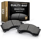 QUALITY-BUILT Premium Ceramic Front or Rear Brake Pads w/Hardware BP0329C | Fits Specific Models 1989-1990 Dodge:2000 GTX| 1985-1993 Mitsubishi:Eclipse;Galant;Mirage| 1990-1994 Plymouth:Colt;Laser