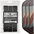 PICKLETECH Pickleball Paddle Protection Tape - 3K PU Interwoven Texture - Paddle Head Edge Guard - Racket Edge Protection Tape -Fit Perfectly Curved Edge -No Wrinkling
