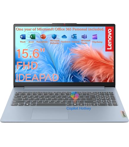 Amazon.com: Lenovo Gaming Laptop, AMD 6-core Ryzen 5 7535HS, 8GB