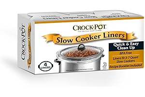 CROCK-POT Crock Pot Slow Cooker Liners, 24 Liners (6 packs of 4 count)