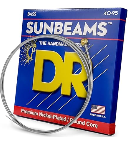 DR SUNBEAMS ベース弦 DR-NMR45 cm3dmju Amazon.com: DR Strings NMR-45 Sunbeams Nickel Plated Medium Bass