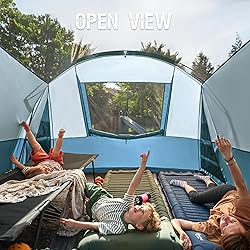 PORTAL 8 Person Family Camping Tent with Screen