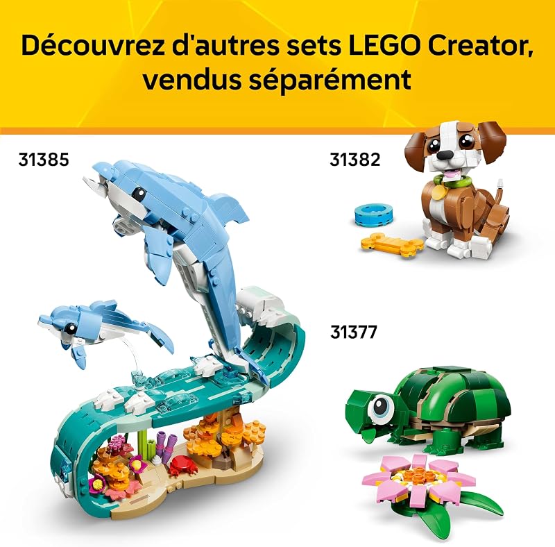 Creator 3-en-1 L’Adorable Hamster et la Fleur 31376