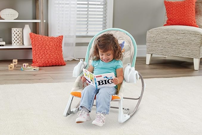 Fisher Price Balancelle Evolutive 3 En 1 Transat Bebe Avec Vibrations Apaisantes Et Siege A Bascule Jeune Enfant Chansons Et Sons Jusqu A 18 Kg Bfh07 Amazon Fr Bebes Puericulture