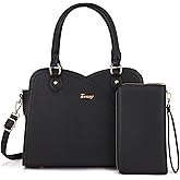 TOVAXY Purses for Women Top Handle Satchel Handbags Shoulder Bag Messenger Tote Bag Purse Wallet Set 2pcs