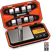 UNIWEIGH Travel Digital Pocket Scale 200g/0.01g, Digital Scale Grams Ounces, Mini Food Scale for Kitchen, Powder, Jewellry, C