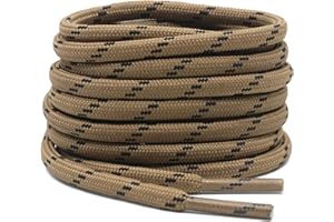 DELELE 2 Pair Work Boot Laces Outdoor Mountaineering Hiking Walking Shoelaces
