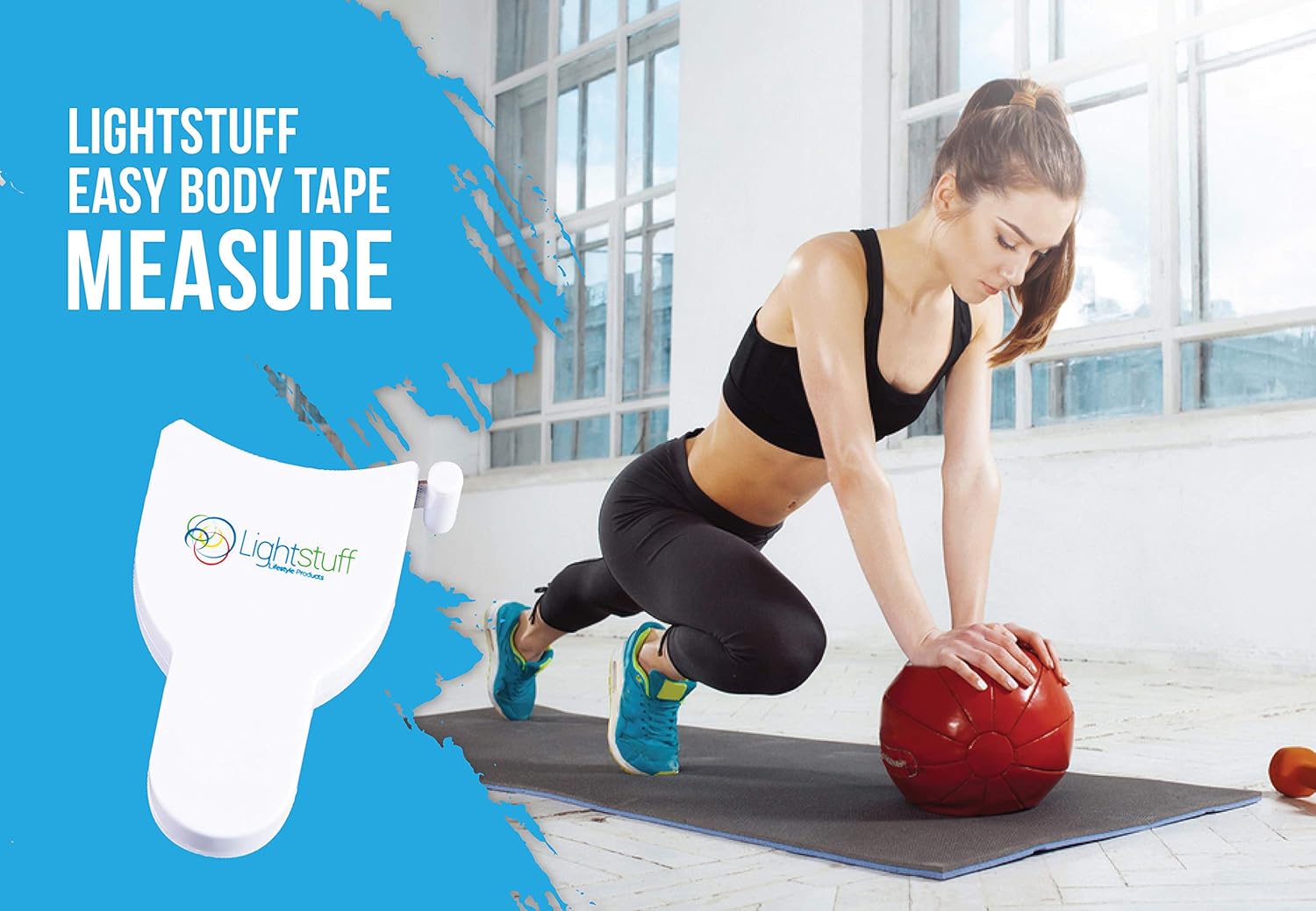 Measuring Tape for Body - 60 Inch - Smart, Accurate Way to Track Weight Loss, Muscle Gain - Lightstuff Easy Body Tape Measure: Health & Personal Care