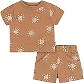 Gerber baby-boys Toddler T-shirt and Shorts Set