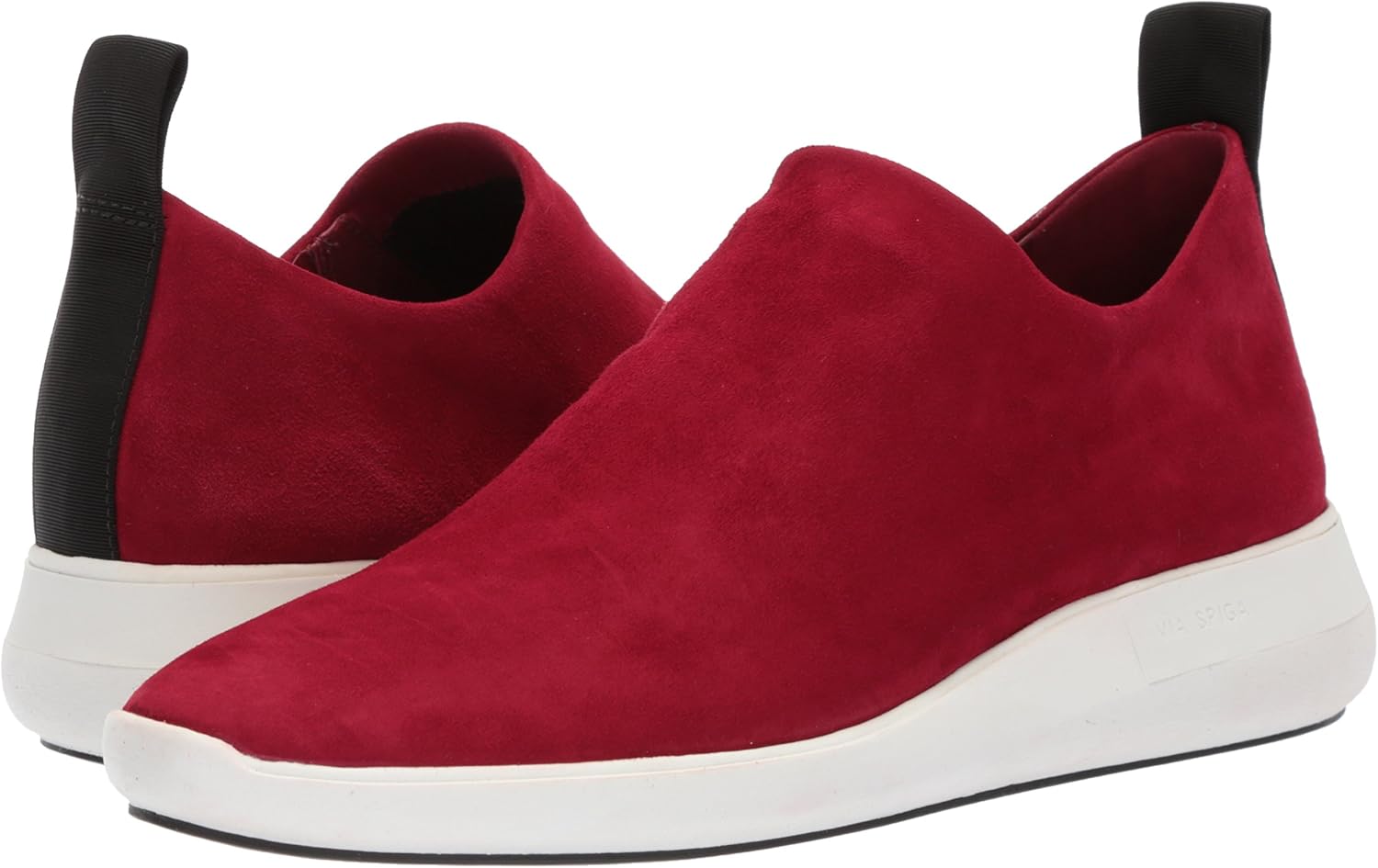 via spiga marlow suede sneakers