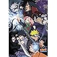 ABYSTYLE Naruto Shippuden Group Ninja War Poster 36"x24" Laminated Paper, FSC Certified Anime Manga Home Room Bedroom Office Decor Merch Gift