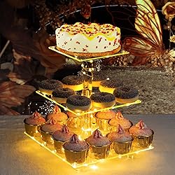 Cupcake Display Stand, 3 tier Cupcake Tower for 24