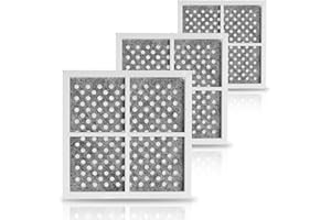 PartsBroz LT120F Refrigerator Air Filter 3-Pack for ThinQ LG Refrigerator Air Filter Replacement, Kenmore Elite Fridge Fresh Filters 46-9918 469918 9918 ADQ73214408 ADQ73214404 ADQ73214402 LMXS30776S