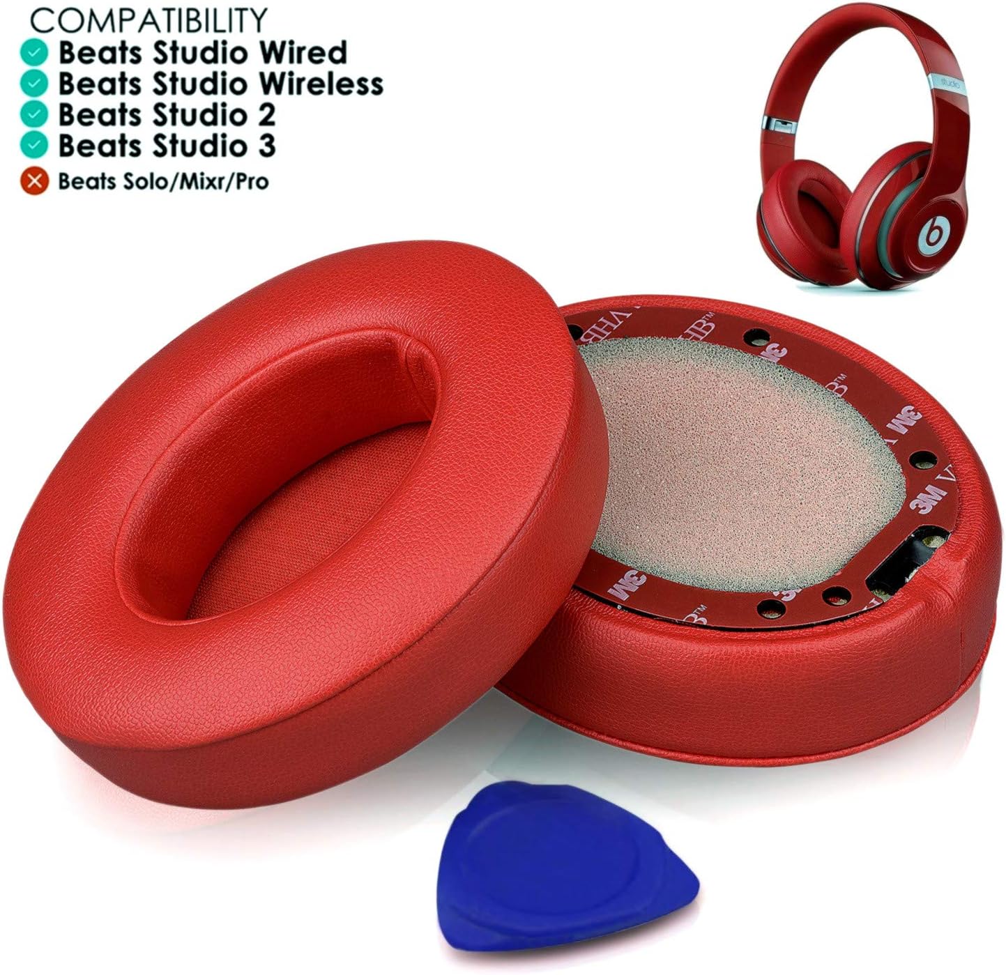 Professional Beats Studio Replacement Earpads Cushion Amazon.co.uk