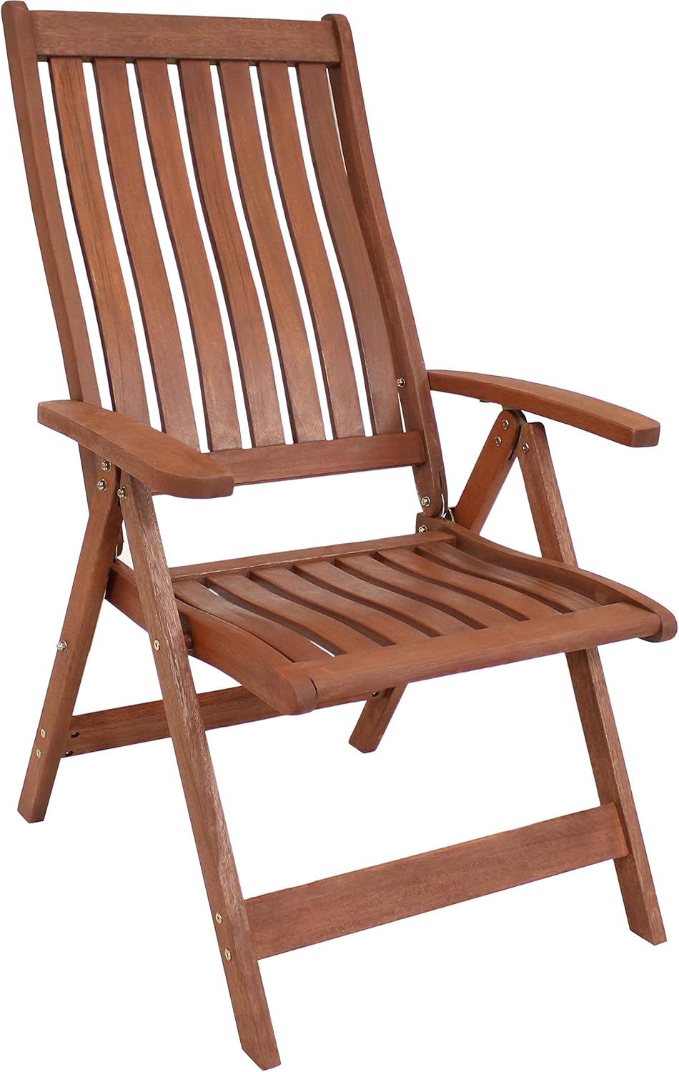 modern teak outdoor furniture on Patio Dining Chairs Comfortable Patio Seating Perfect For The Front Porch Sunnydaze Meranti Wood Outdoor Arm Chair With Teak Oil Finish Multi Positional Modern Rustic Outdoor Chair Backyard Patio Or Balcony Patio Furniture