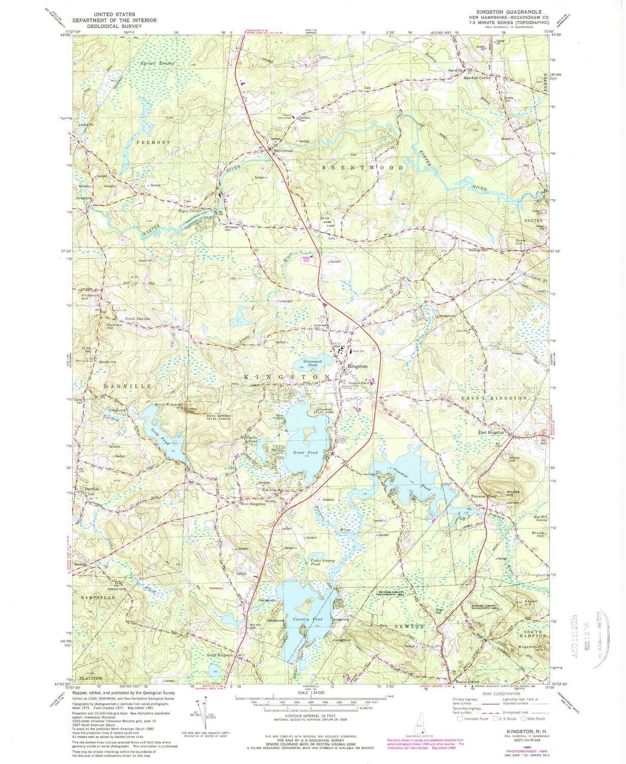 Best Map Of Brentwood Nh