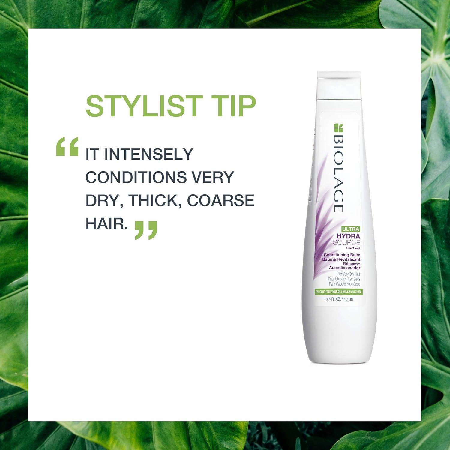 BIOLAGE Ultra Hydrasource Anti-Frizz Conditioning Balm For Very Dry Hair, 33.8 Ounce: Matrix: Premium Beauty